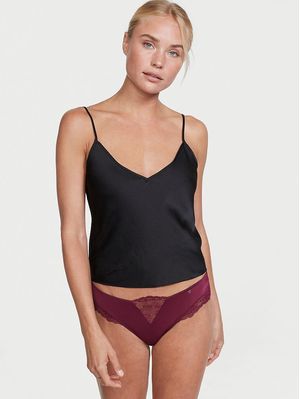Panty Tanga con micro encaje